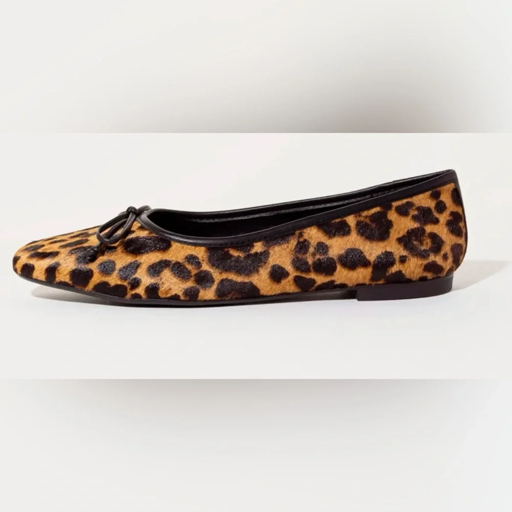 NEW SCHUTZ Arrisa Leopard Ballet Flats - Picture 5 of 5